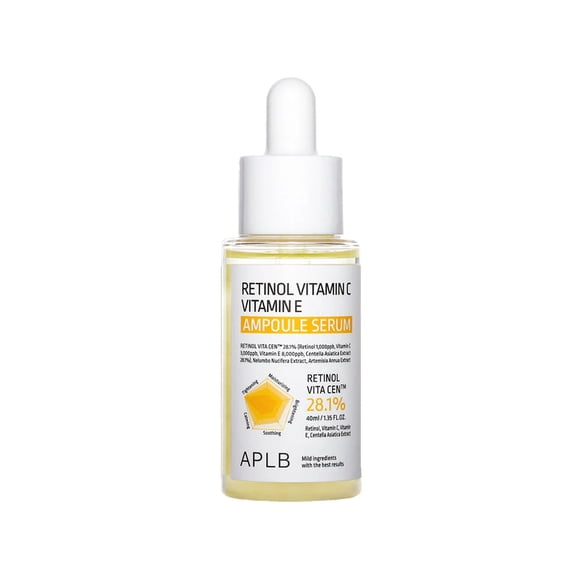 Retinol Vitamin C Vitamin E Ampoule Serum 40ml