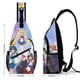thumbnail image 2 of Sailor Moon Riñonera Bandolera con Estampado Integral para Hombres y Mujeres, Bolso Cruzado Gráfico de Tendencia, Mochila de Hombro Streetwear para Ciclismo y Deportes, Riñonera Versátil Casual, 2 of 6