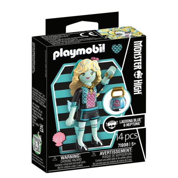 Juguete Playmobil X Monster High Lagoona Blue con accesorios