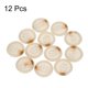 thumbnail image 3 of Uxcell 12Pcs Botón de Costura de Resina, 28mm 1 1/8 pulgadas 4 Agujeros Botones Redondos para Abrigo, Traje de Hombre, Ropa de Vestir, Caqui, 3 of 7