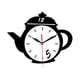 thumbnail image 1 of Reloj De Pared Kettle 30cm Minimalista Silencioso Para Comedor Baño Restaurante, 1 of 3