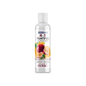 Dominame - Lubricante Con Sabores Juguetones 4 En 1 - Fruta De La Pasion Silvestre