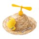thumbnail image 4 of Sombrero De Paja Para Mascotas Adornos Para Mascotas Gorro De Protección Solar Para Perros Para Deportes De Verano Caminata Pato, 4 of 5