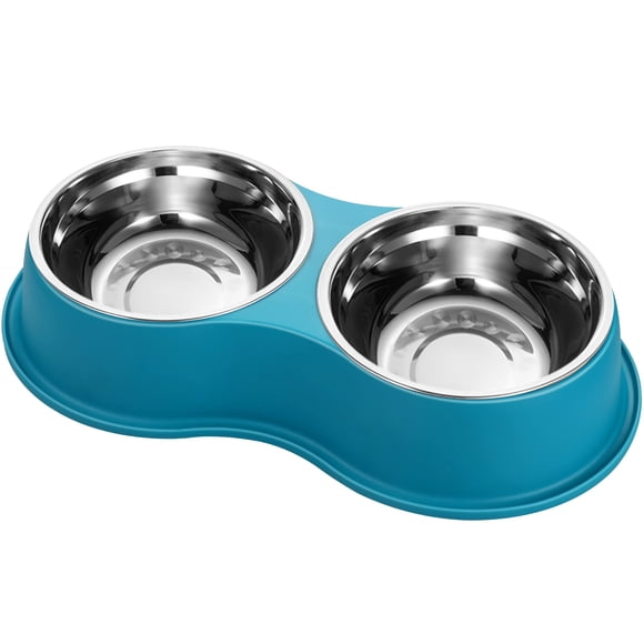 Juego Doble de Tazones para Perro EpetsLove Acero Inoxidable 18 oz