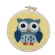 thumbnail image 2 of 1 Juego De Kits De Agujas De Perforación Animal Con Pluma De Bordado De Perforación DIY Crafts Owl, 2 of 5