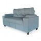 thumbnail image 3 of Sofa Cama Baul 2 Pz Deco Lino Turquesa, 3 of 6