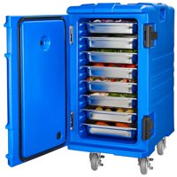 Caja Caliente Térmica Térmica Vevor 120L/127Qt, Color Azul