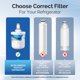 thumbnail image 2 of Filtro de agua para refrigerador ICEPURE DA29-00003G, paquete de 3, 2 of 9