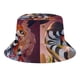 thumbnail image 5 of Hamburguesero Sombrero bucket para adultos, gorra de protección solar, sombrero de pescador plegable para viajes al aire libre, pesca y actividades de verano, 5 of 6