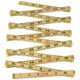 thumbnail image 2 of Wood Rule Lufkin X46SLN de 6 pies con salida de latón, negro y marrón, 2 of 3