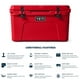 thumbnail image 3 of Hielera YETI Tundra 45 Rescue Roja, 3 of 3