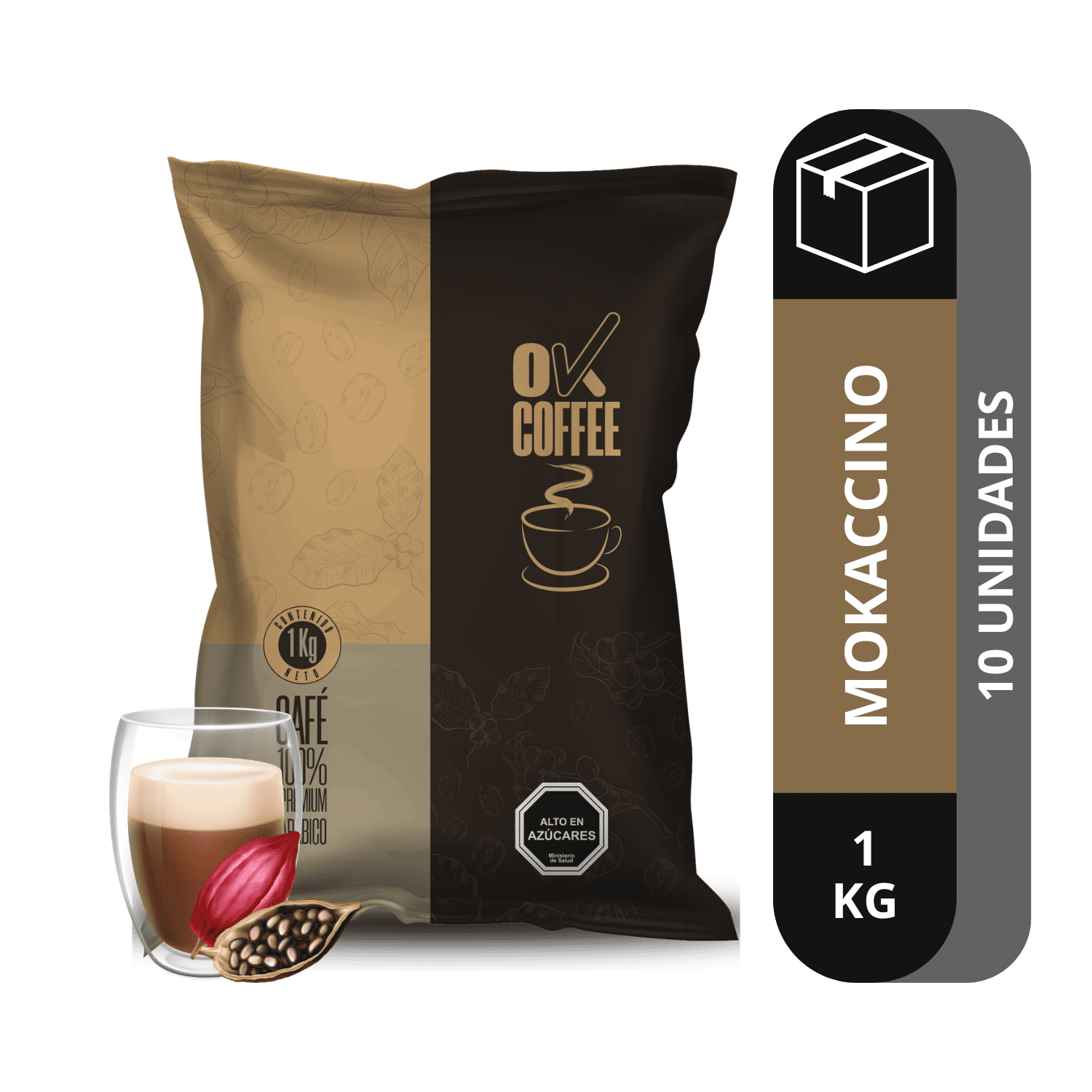 Finezza - Base De Café Mokaccino 10x 1 Kg