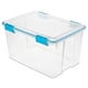 thumbnail image 2 of Caja de juntas Sterilite Storage Bins de 54 litros con tapa de cierre, paquete de 8, 2 of 9