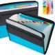 thumbnail image 1 of Get Organized with our Expanding File Folder! 13 Pocket Accordion Document Organizer with Sticky Labels, Fabric/Poly Material, Zipper Closure, and Front Pocket for Letter A4 Paper, 1 of 5