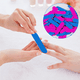 thumbnail image 2 of Mini limas de uñas al por mayor, 100 unidades, desechables, de doble cara, tamaño de viaje, para hombres, mujeres y niños, 2 of 5