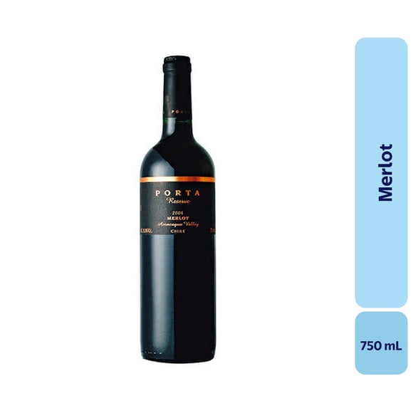 Vino Merlot Botella, 750 mL
