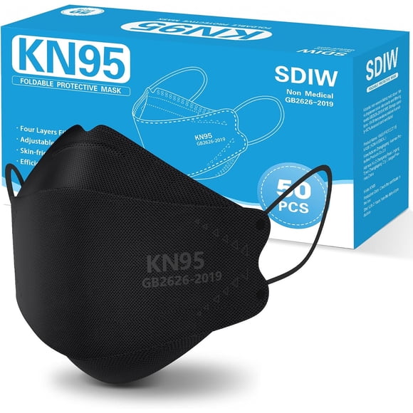 Mascarilla KN95 SDIW de 5 capas con filtración del 95 %