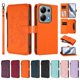thumbnail image 3 of Funda Cartera Mariposa para [Xiaomi Redmi Note 14S 4G] con Soporte y Cremallera Naranja, 3 of 6