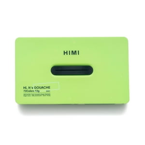Himi Set Gouache 72 Colores Twin Cup 12G Verde Manzana