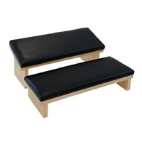 Ioensy - 2 Piezas De Reposabrazos Para Uñas, Soporte Suave Para Brazos Para Pies, Arte De Uñas, Tecnología De Uñas, Uso Negro