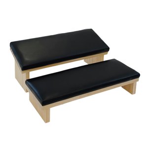 Ioensy - 2 Piezas De Reposabrazos Para Uñas, Soporte Suave Para Brazos Para Pies, Arte De Uñas, Tecnología De Uñas, Uso Negro