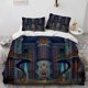 thumbnail image 1 of Princess and Beast Cartoon Duvet Cover Set 100% Microfiber Bedding Set Skin-Friendly 3 Piece Comforter Cover Set for a Comfortable Sleep, 1 of 5