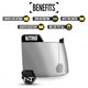 thumbnail image 3 of Visera de fútbol NXT NXT NXTRND VZR3 con lente curva y espejo transparente, 3 of 8