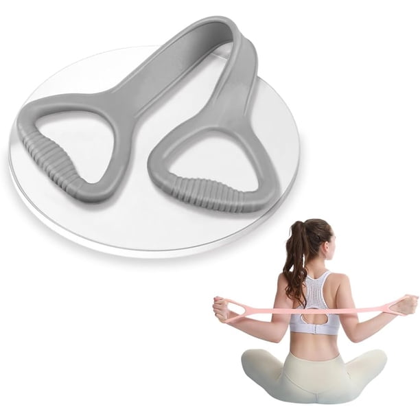 Bandas resistencia silicona figura 8 elásticas ejercicio brazo espalda hombro yoga