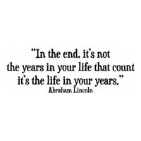 Rienda Libre Graphics - Decomural Life In Your Years Abraham Lincoln Ws-44071