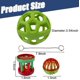 thumbnail image 2 of Bola de premios nsgglecher para conejos – Enriquecimiento – Verde, 2 of 5