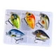 thumbnail image 2 of 5x Mini Crankbait Se?uelos De Pesca Cebo De Pesca Realista Para Trucha Walleye Boat Style A, 2 of 5