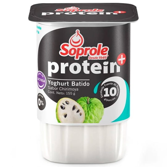 Yoghurt Protein+ Sabor Chirimoya 155 gr Soprole