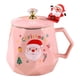 thumbnail image 4 of Taza De Café Navideña, Taza Para Beber, Tazas De Agua Reutilizables Para La Cocina Del Restaurante, Color Rosa, 4 of 5