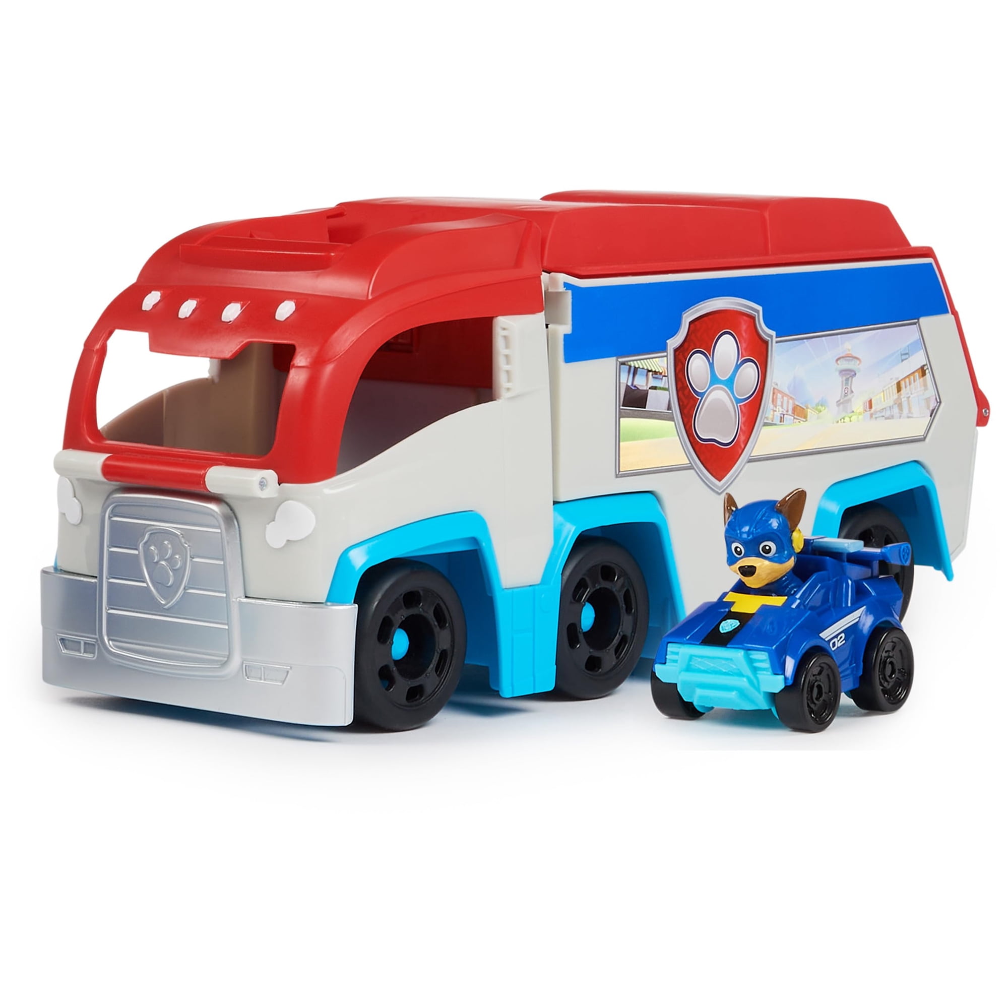 Camión De Juguete Paw Patrol The Mighty Movie Pup Squad Patroller