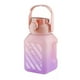 thumbnail image 4 of Botella De Agua Motivacional 1500ml Cuadrada Termo Rosado, 4 of 7