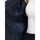 thumbnail image 5 of Chaleco a Rayas sin Mangas con Escote en V y Botones para Mujer de INSPIRE CHIC con Cinturón Trasero para Trabajo y Casual XL Azul Oscuro, 5 of 6
