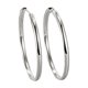 thumbnail image 2 of Aros Plata Argolla Borde Ovalado 40 mm, 2 of 5