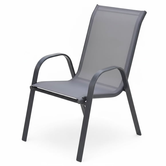 Silla De Jardín Y Terraza Empoli De Acero Y Textileno
