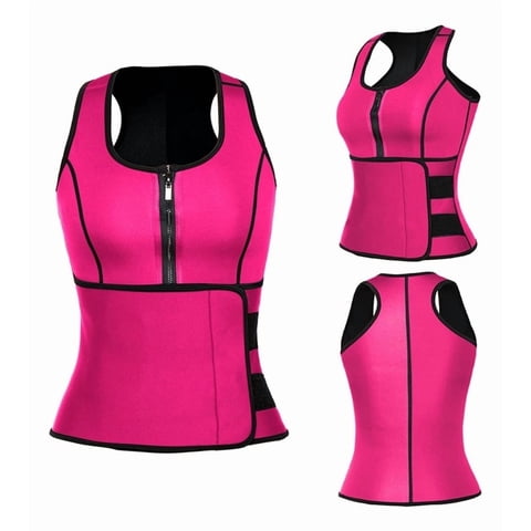 Genérico - Faja Reductora Ajustable Efecto Sauna Termica Gym Lau