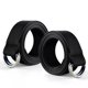 thumbnail image 1 of Cinturón de fútbol americano Clocean 132 cm negro – paquete de 2 con anillas D, 1 of 9