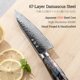 thumbnail image 4 of Cuchillo Multiusos Atumuryou 14 cm Acero Damasco VG10, 4 of 8