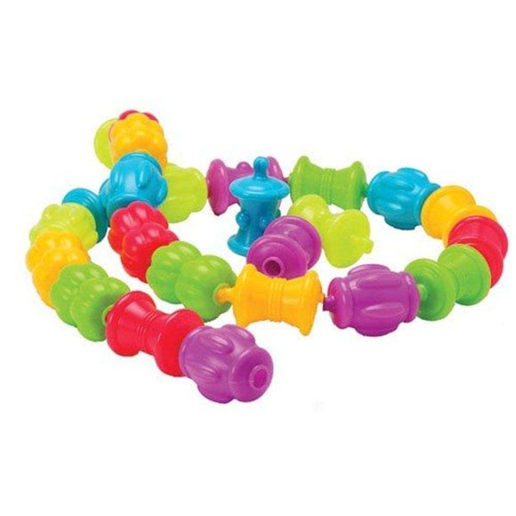 Juguetes constructivos Snap Beads Pop Beads para niños pequeños