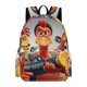thumbnail image 1 of Pollitos en Fuga-theme Backpack, Campus style schoolbag Bookbag with Adjustable Shoulder Straps And Large Zip Compartment, Unisex Travel Bags.42x30x15cm, 1 of 6
