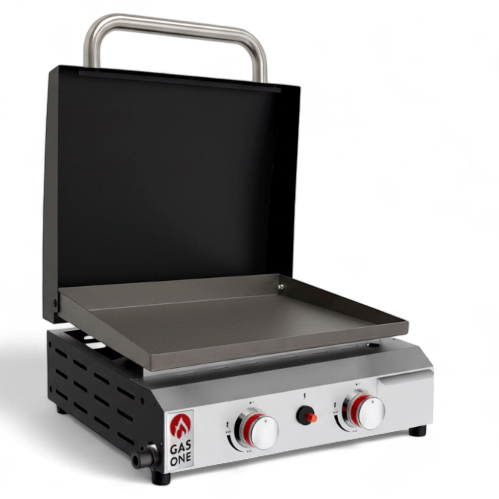 Parrilla A Gas De Superficie Plana Gas One De Acero Inoxidable Con Encendido Automático