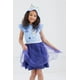 thumbnail image 2 of Vestido Bluey para niñas pequeñas, de malla, para cosplay, manga corta, azul 4T, 2 of 3
