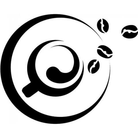 Rienda Libre Graphics - Decomural Coffee Cup And Beans Cafe Food And Drink Ws-15209