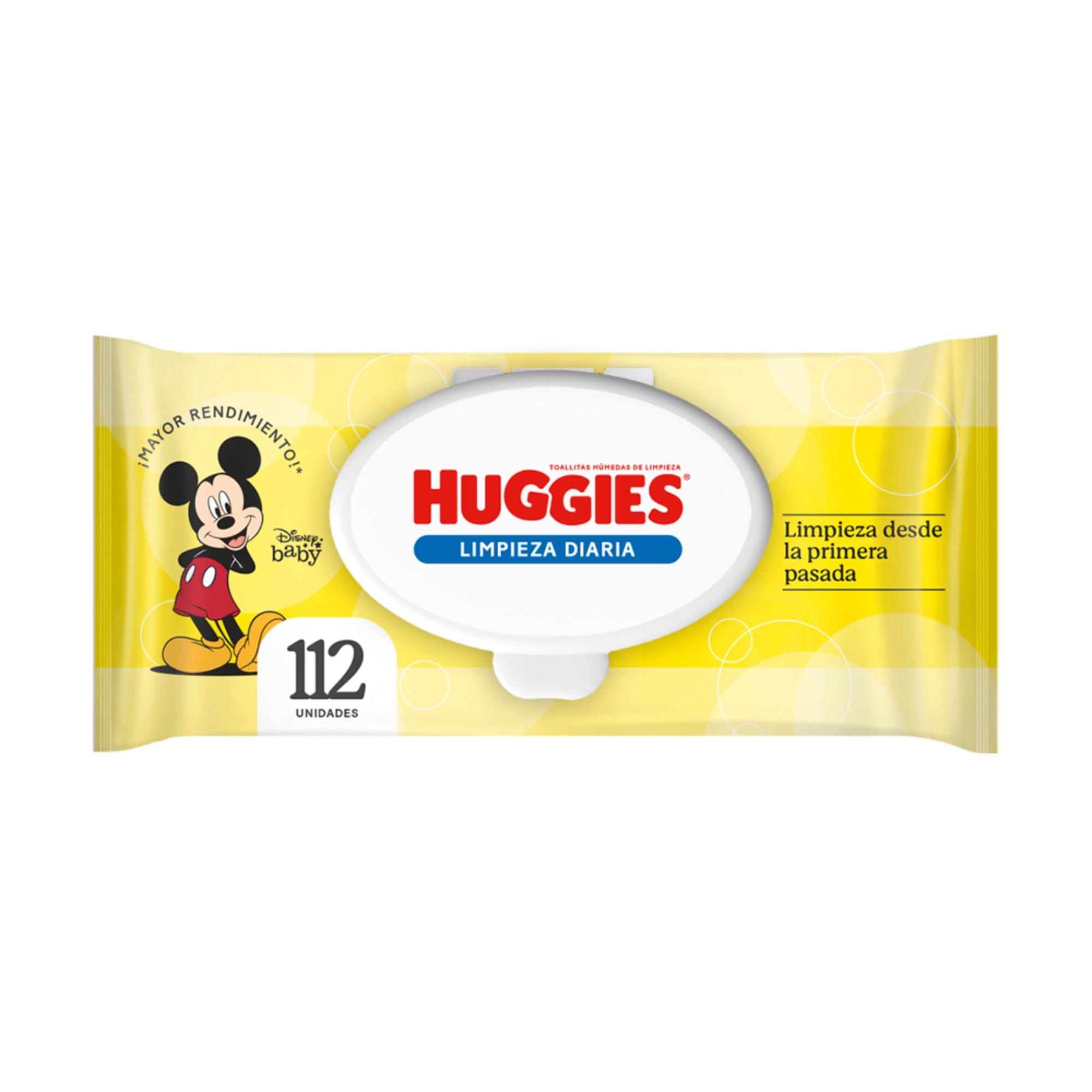 Toallitas Húmedas Limpieza Diaria 112 Un Huggies