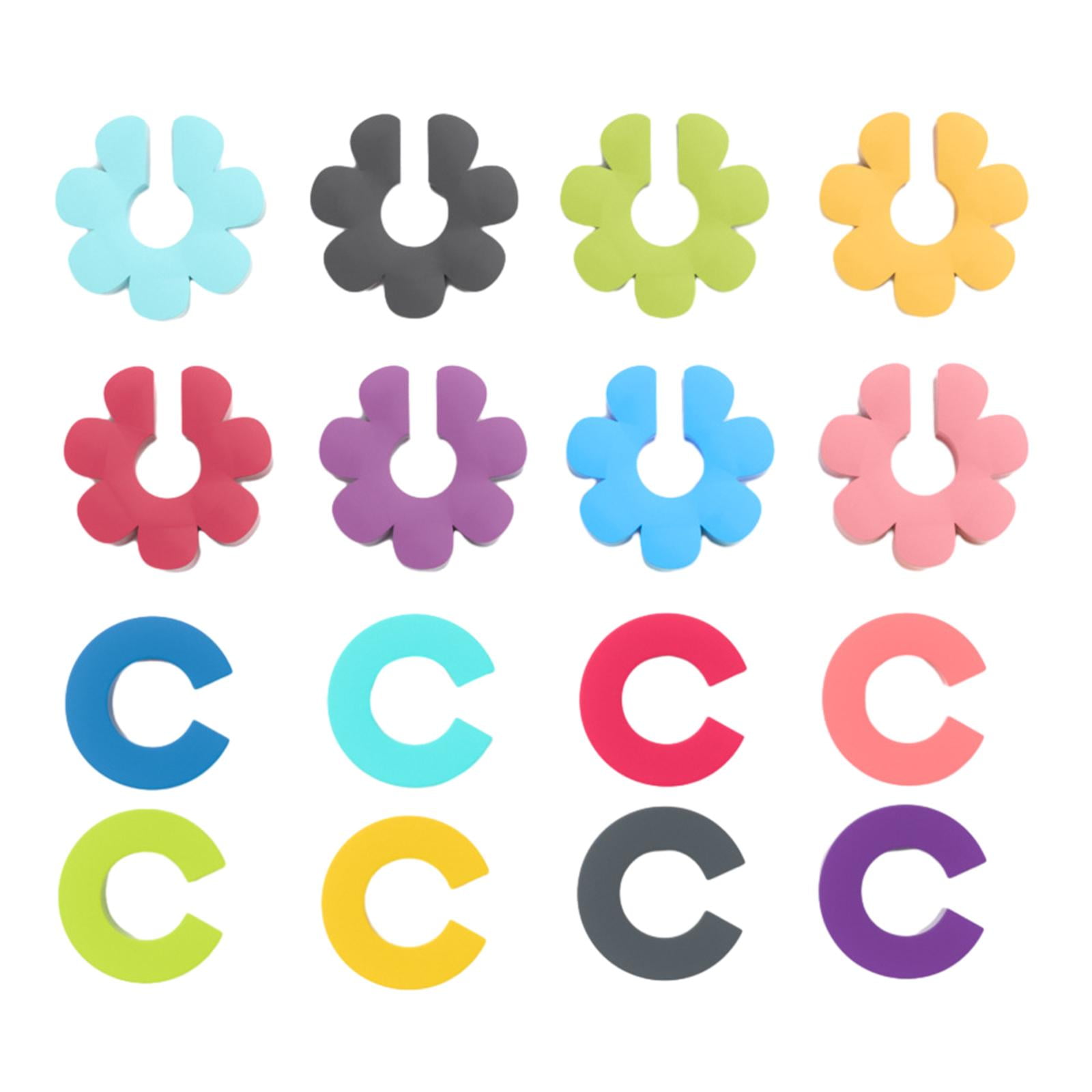 Bothyi - 16 Uds. Marcadores Para Copas De Vino, Etiquetas Para Amuletos De Copas De Vino Para Flautas, Copas De Vino Martinis