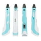 thumbnail image 4 of Lapiz impresora 3D ABS 3D PEN-2 RP100B LCD 1,75 mm - Azul + Set filamentos 200m, 4 of 5