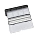 thumbnail image 5 of Paleta de pintura Paleta de acuarela vacía Lata de acuarela de metal Caja de paleta Paleta de pintura Estuche de pintura Portátil Fácil de transportar 26 medias sartenes, 5 of 5